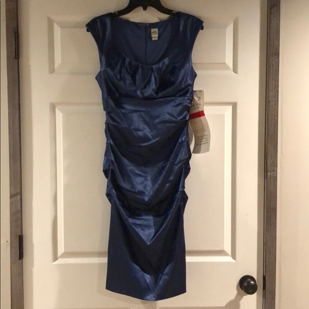 Blue Cocktail Dress Size 8